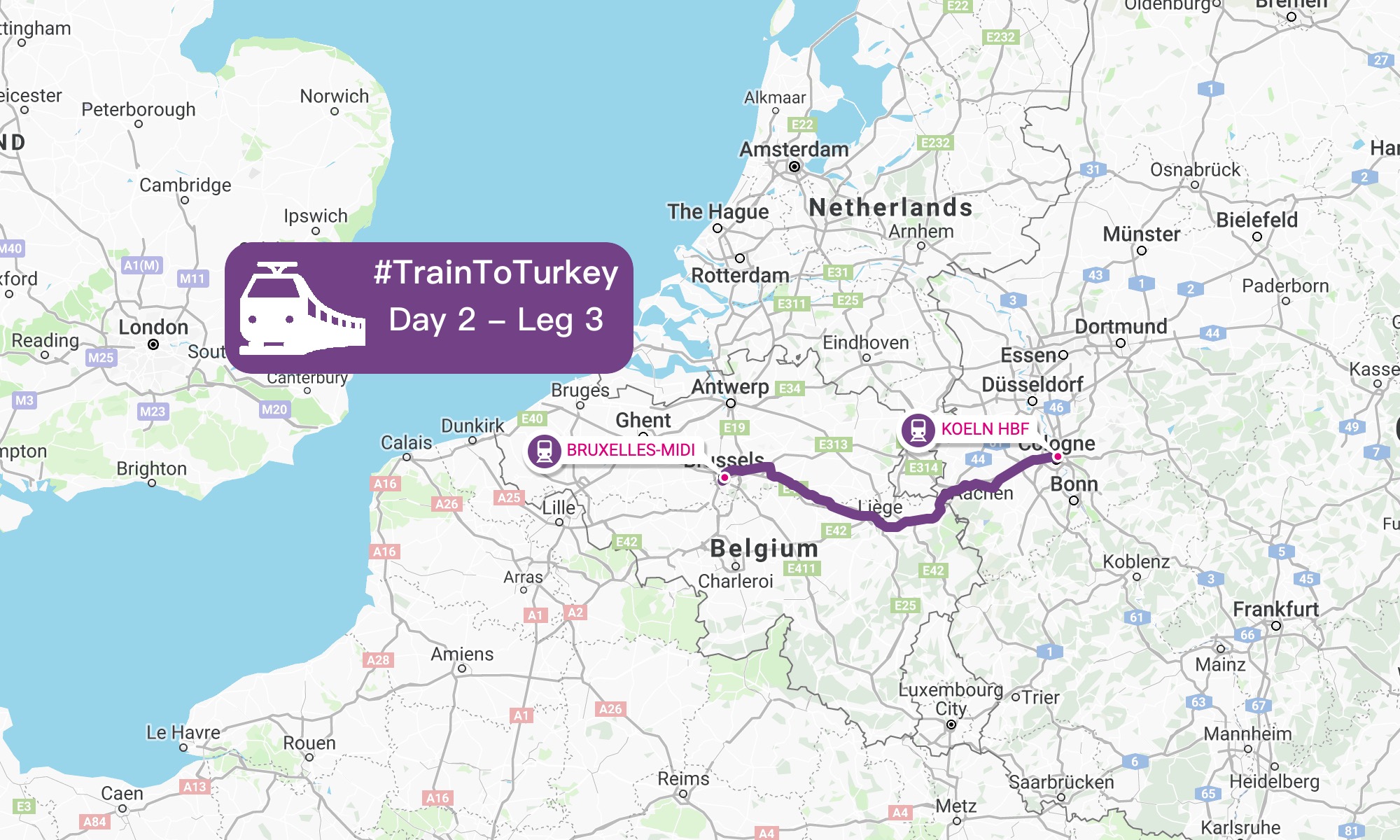Cologne to Brussels Train Top 8 Comfortable Trains