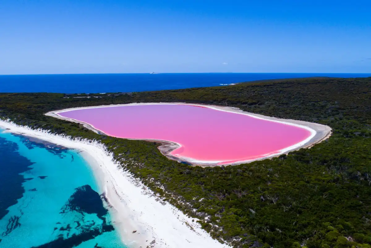 A lake in Australia