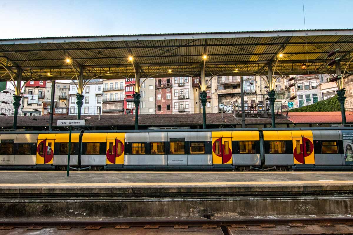 Porto to Braga Train