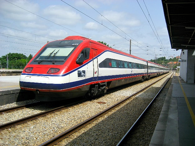 Porto to Coimbra Train