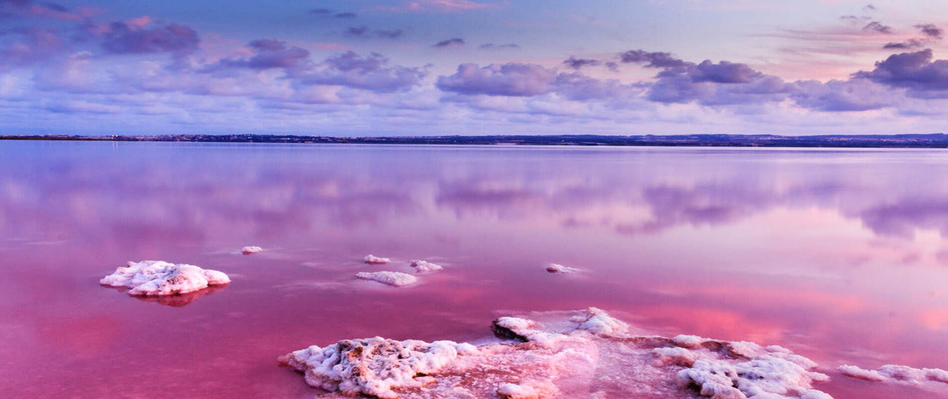 Spain's Laguna Salada in Torrevieja.