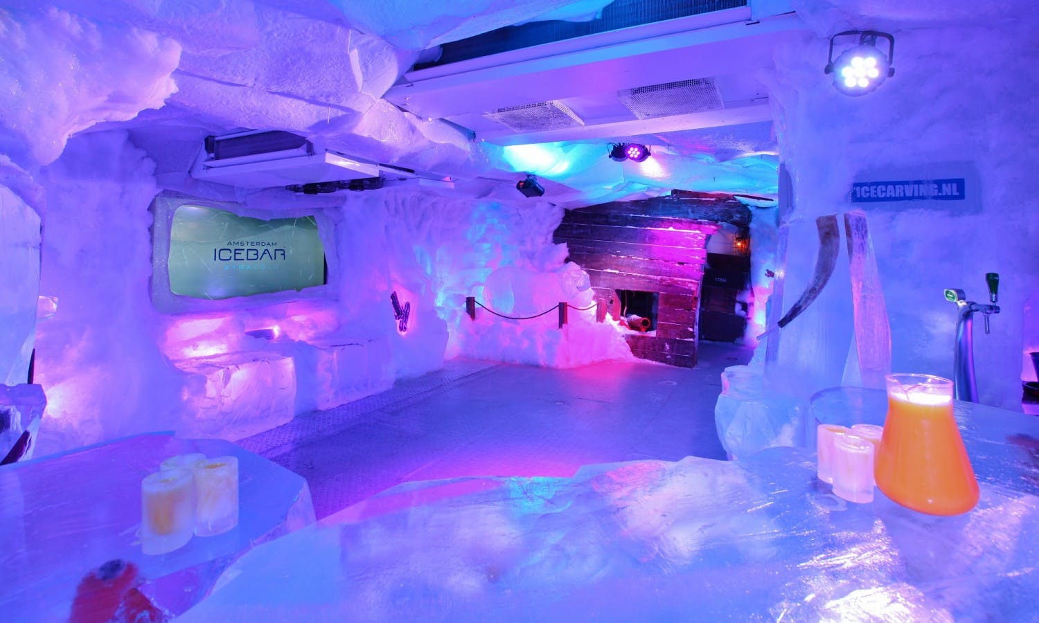 The Ice Bar in Amsterdam