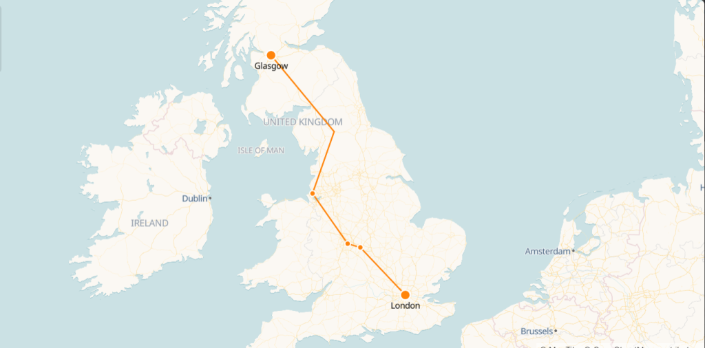 London to Glasgow Train: Top 10 Comfortable Trains