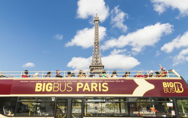 Big Bus Paris Hop-On Hop-Off Tour