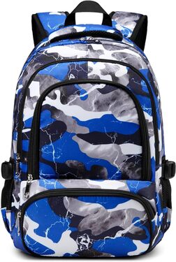 BLUEFAIRY 17L Kids Backpack Boys Elementary School Bags