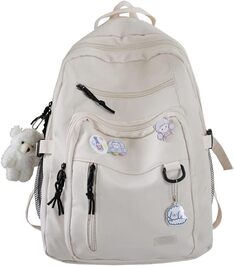 GAXOS 25L Cute Aesthetic Backpack for School