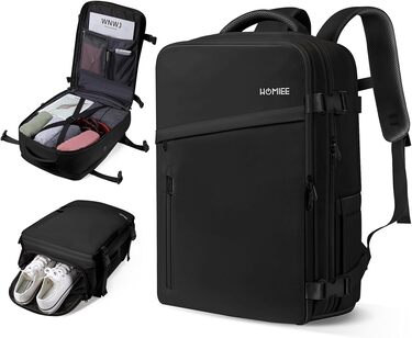 HOMIEE 40L Travel Laptop Backpack for Men
