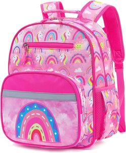 VANKEV 12L Kids Backpack for School Girls