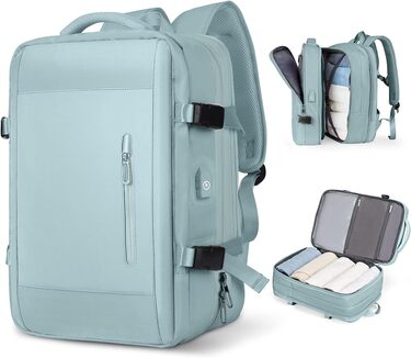 WONHOX 40L Travel Laptop Backpack, Flight Approved