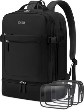 ZOMFELT 30L Carry-on Backpack for Women
