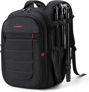 BAGSMART 30L Camera Backpack, Expandable DSLR Bags