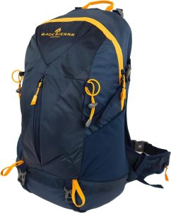 Black Sierra Equipment 35L Lightweight Backpack for Hiking & Camping