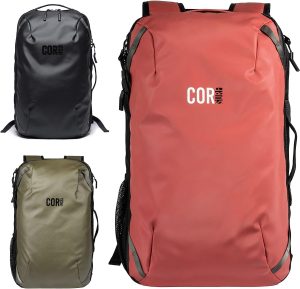 COR Surf Laptop Backpack with Secret Passport Pockets