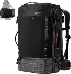 HUNTIT 45L Travel Backpack Carry-on Travel Bag