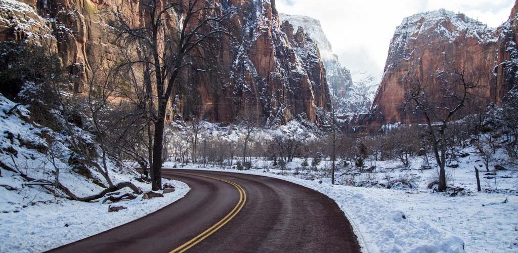 zion national park weather in february